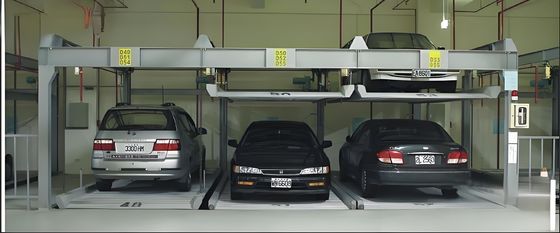 jakość  Four Column Car Parking Hydraulic 2500kg Car Lifts For Residential Garages fabryka