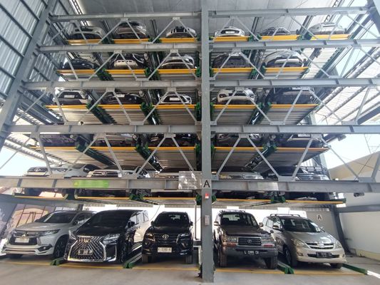 Powierzchniowy mechaniczny automatyczny windy 3 poziom -6 poziom Puzzle Parking