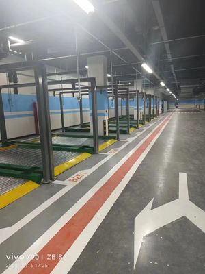 Niski poziom hałasu Czterech-kolumnowy windy 2,5 tony mieszkalne samochody windy cztery kolumny