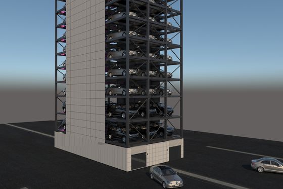 Werykacyjny automatyczny inteligentny parking samochodowy 2300kg System parkowania samochodowego wieży