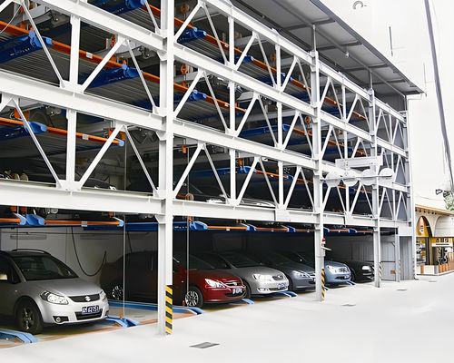 Elastyczny parking samochodowy z układem układu układu układu układu układu układu układu