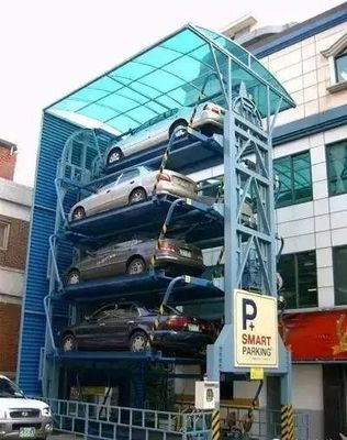 Oszczędność miejsca Rotacyjny system parkowania samochodów