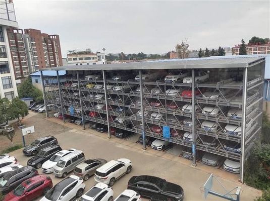 Parking hydrauliczny wielopoziomowy