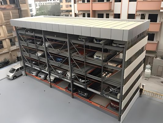 6 poziomów automatyczny parking garaż 2 tony automatyczny parking domowy