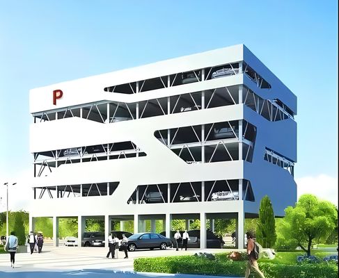 6 poziomów automatyczny parking garaż 2 tony automatyczny parking domowy