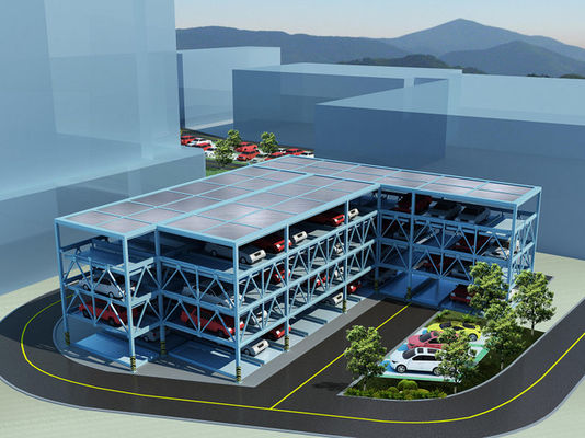 Wysoce zautomatyzowany układ parkowania samochodowego Puzzle 2000kg Puzzle Lift Parking System