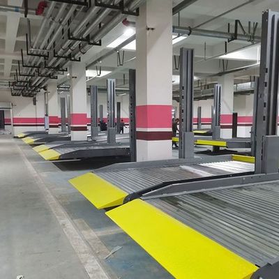 Ciężki podnośnik hydrauliczny o pojemności 10 000 funtów z dwoma kolumnami o łącznej wysokości 145