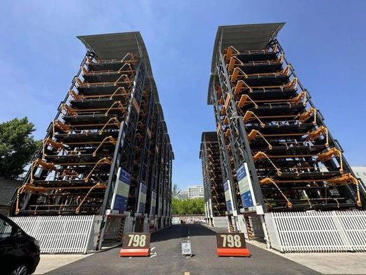 Elektryczny pionowy system parkowania rotacyjny zrewolucjonizuje doświadczenie parkowania