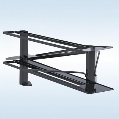 System powierzchniowy uchylny do parkowania, prosty, malowany proszkowo, zapewniający i wygodną organizację parkowania w obszarach miejskich